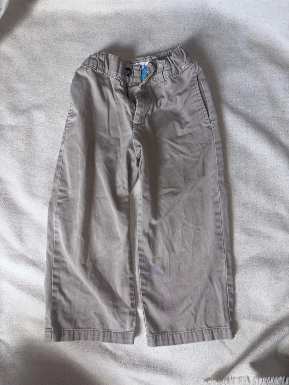 Gymboree Light Gray Casual Straight-Leg Pants